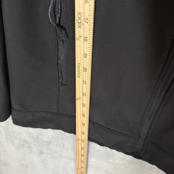 North Face Summit Series Windstopper Soft Shell Jacket Black Men Medium Full Zip - Picture 8 of 12